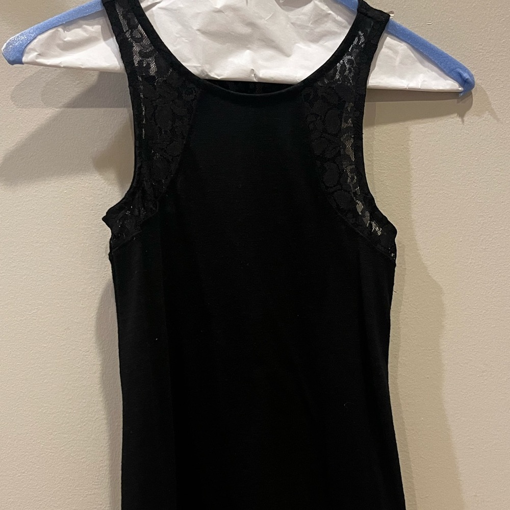 SO Black Floral Women’s Tank Top